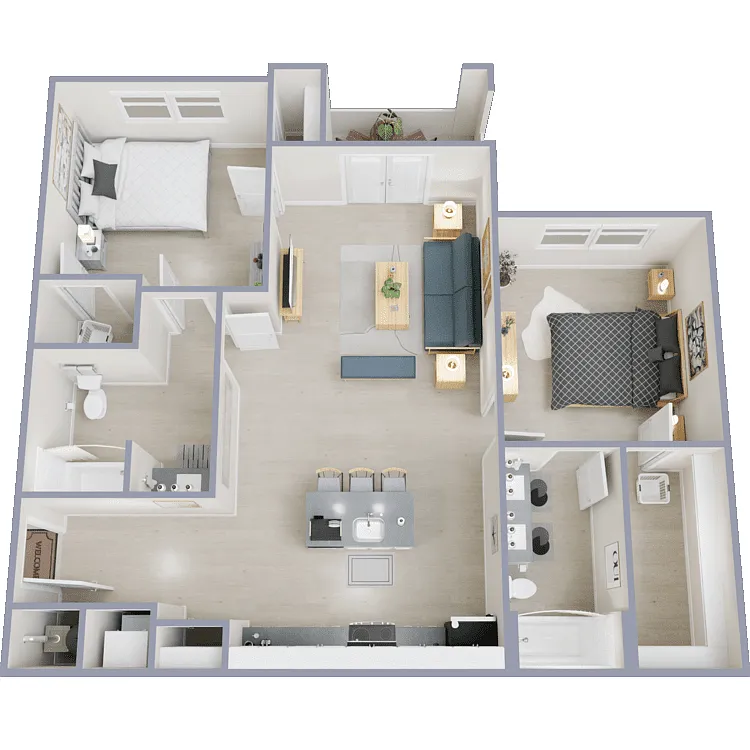 Floor plan Bordeaux WC