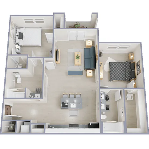 Floor plan Bordeaux WC