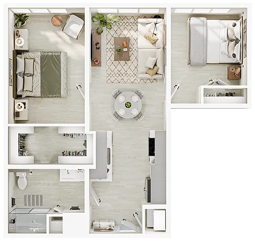 Floor plan B2
