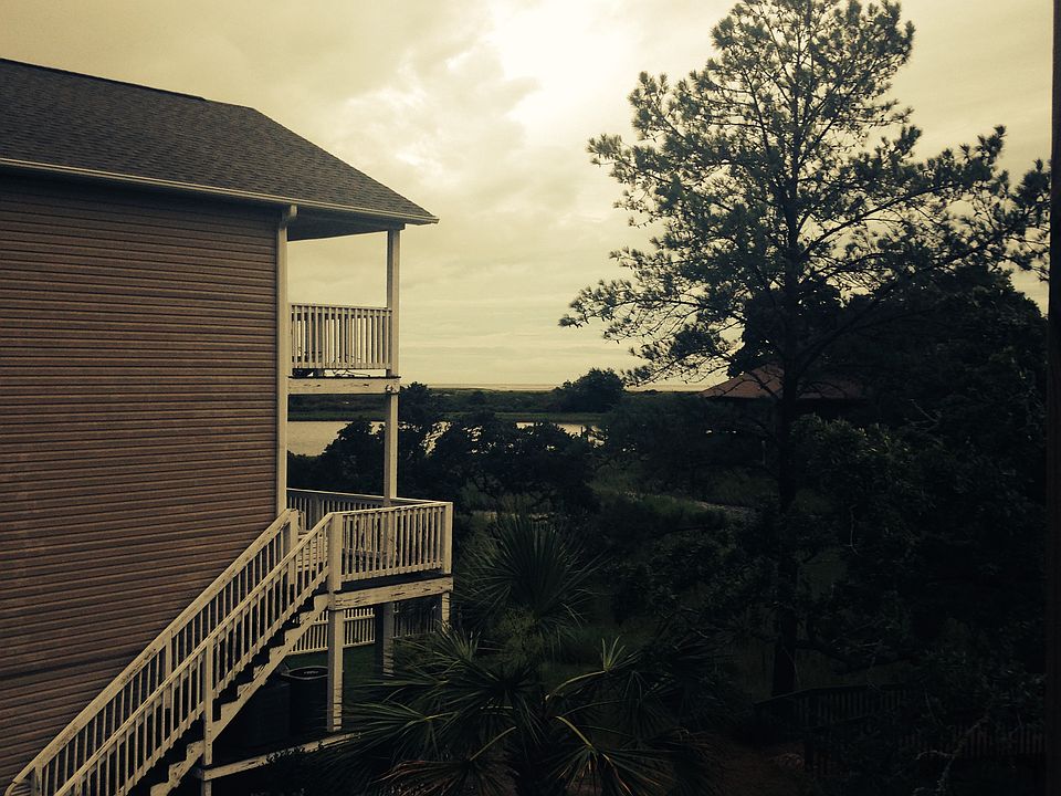 View from covered top deck 