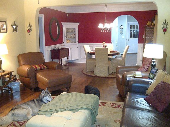 Living Room into Dining Room
