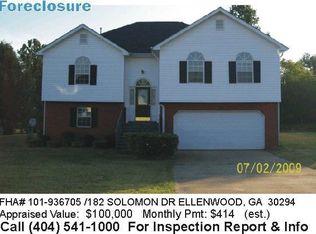 182 Solomon Dr, Ellenwood, GA 30294