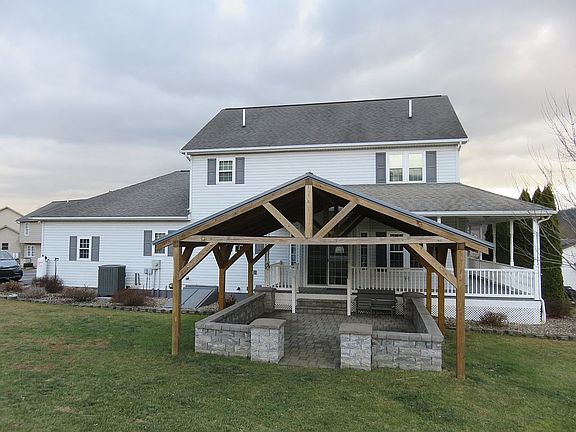 paver patio and pavillion