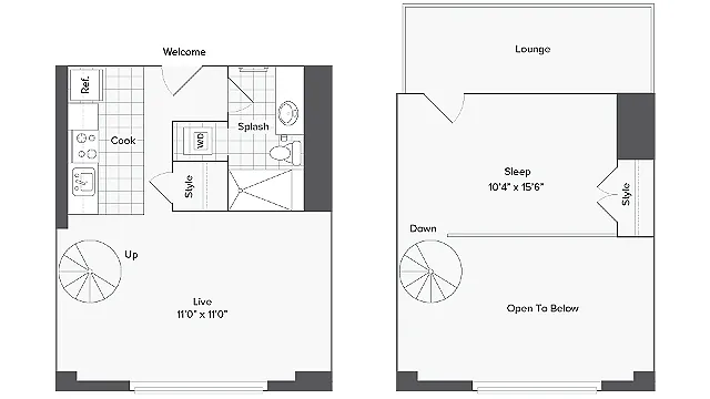 Floor plan Astor