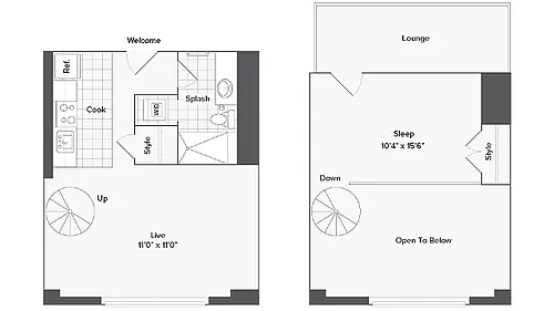 Floor plan Astor