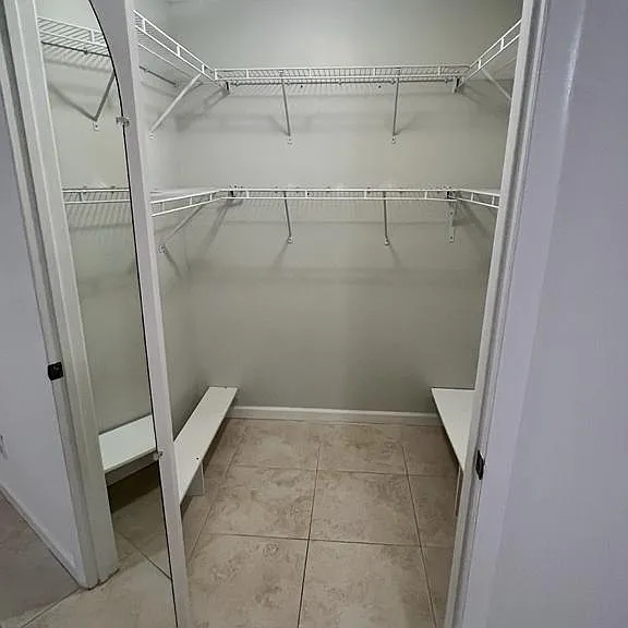 Larger walk-in closet.