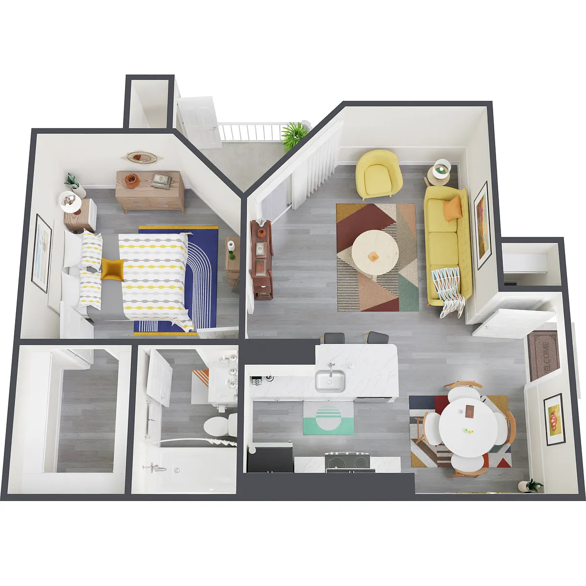 Floor plan A2 Quartz