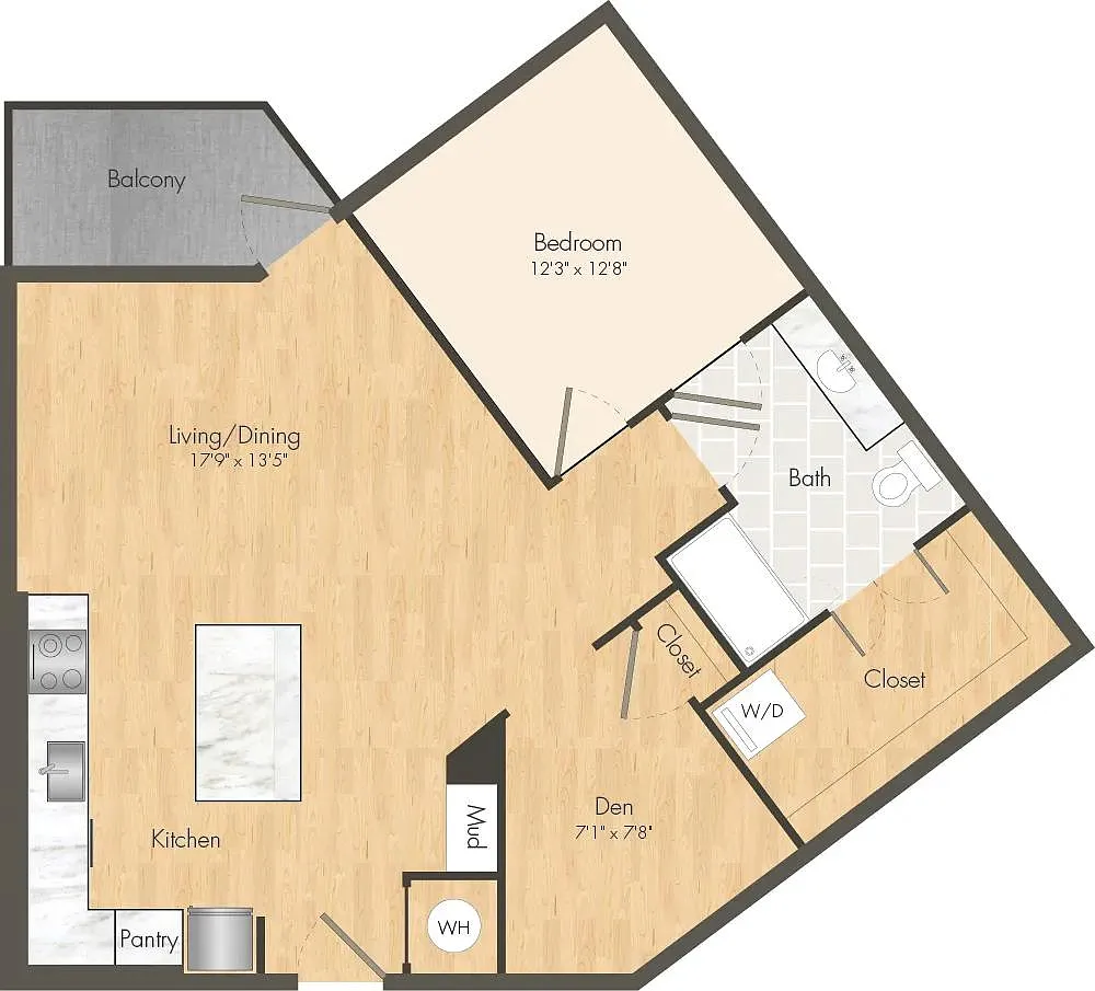 Floor plan A13D