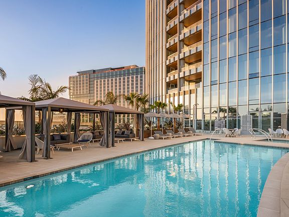 Pool Terrace and Poolside Cabanas