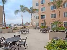 Common area patio with BBQ and great views