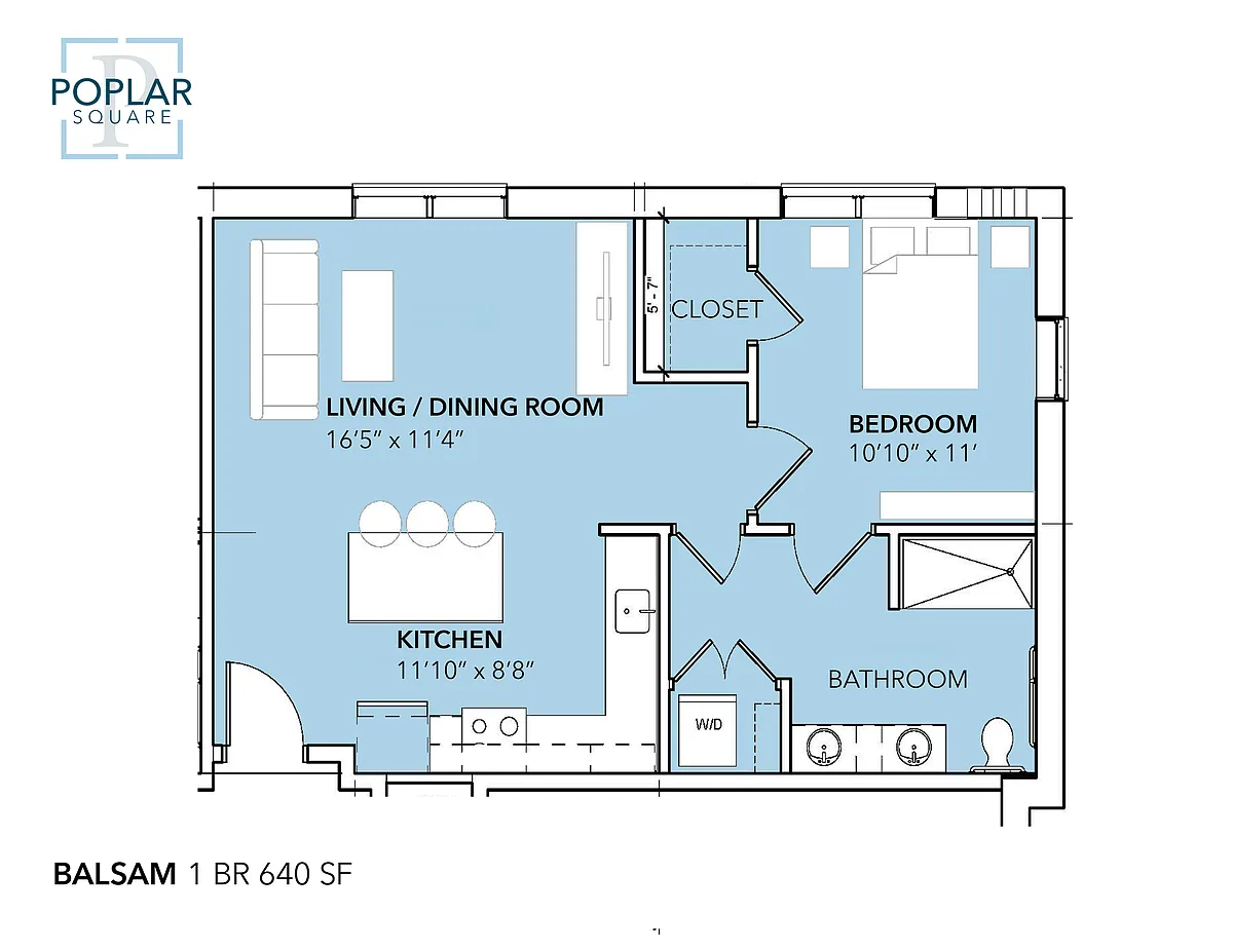 Floor plan BALSAM