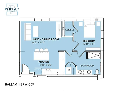 Floor plan BALSAM