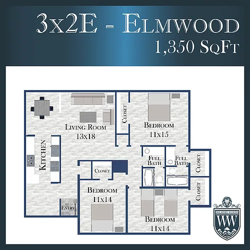Floor plan ELMWOOD