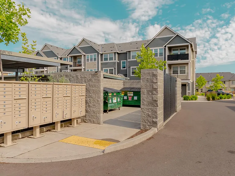 Mail CBU & Trash Enclosure