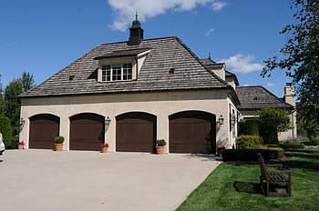 Heated four car garage with central vacuum and sound system. Love animals? The garage also is complete with a washing station so you can easily give your dogs a bath!