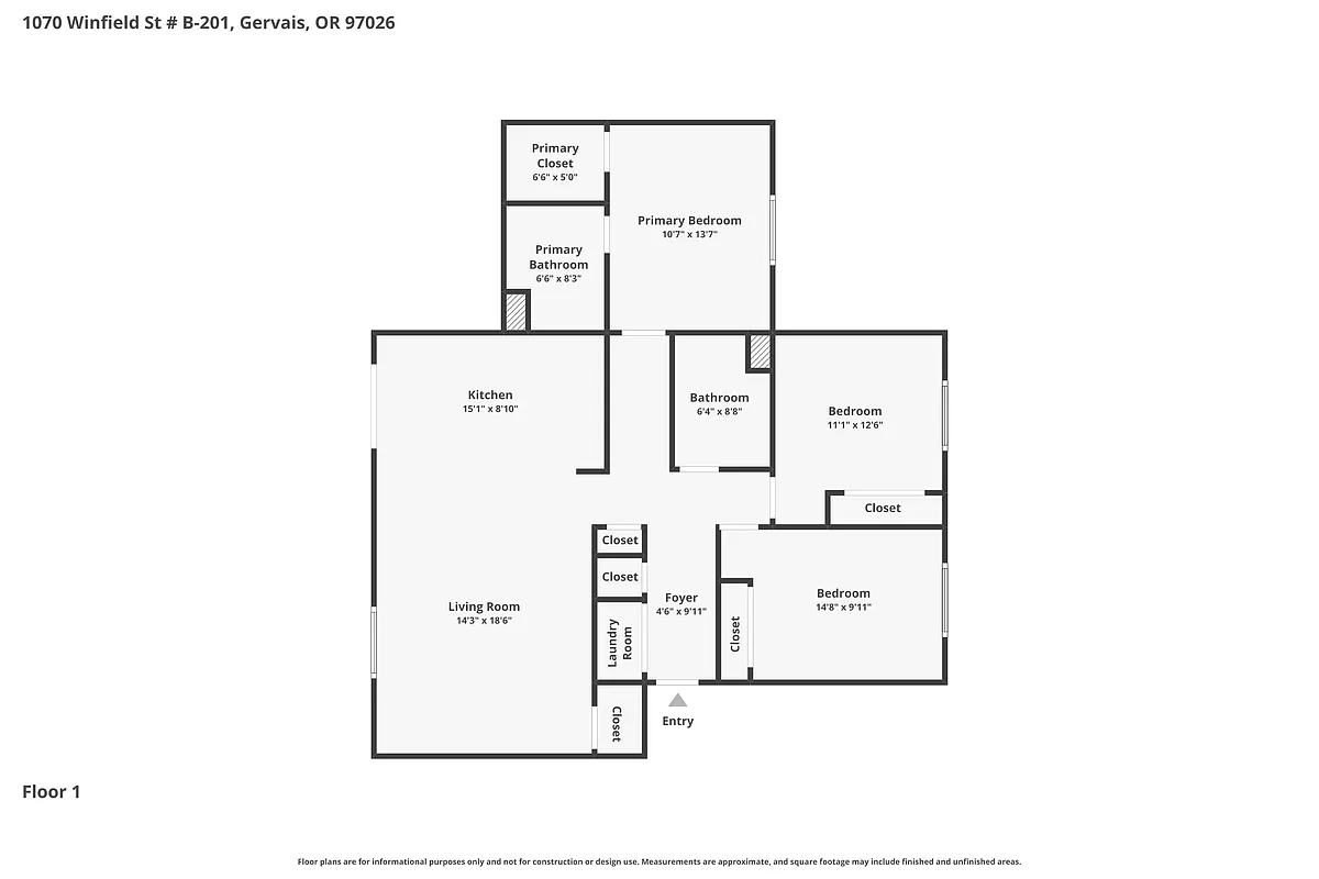 Floor plan 3 - Bedroom