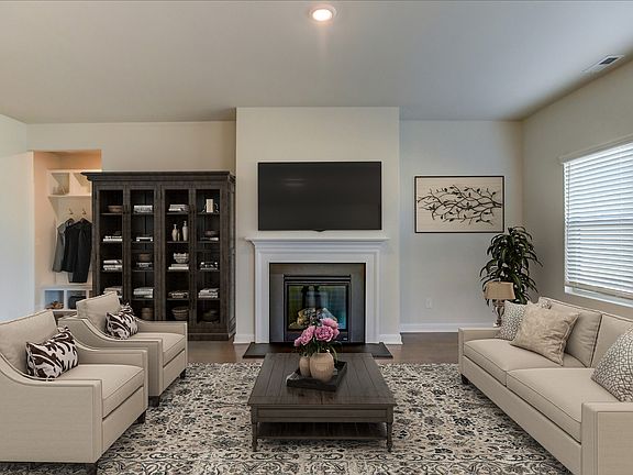 Johnson floorplan modeled at Stoneybrook Station in Charlotte, NC.