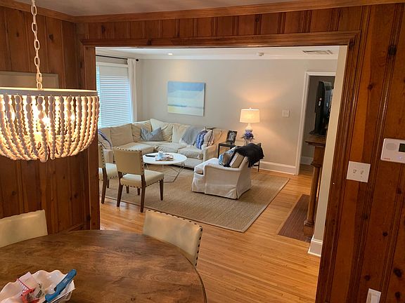 Looking into living room, from dining room