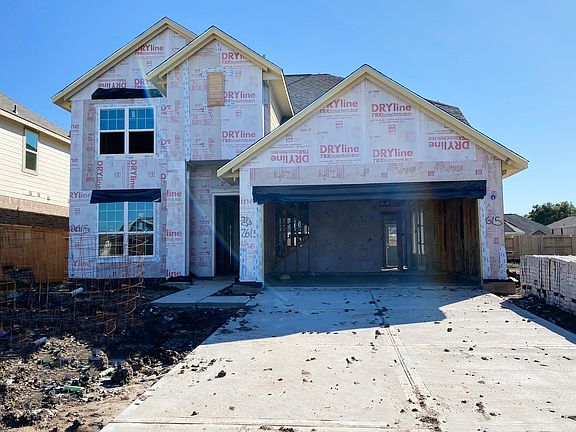 Front exterior - progress photo