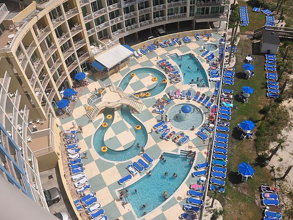 pool area aerial