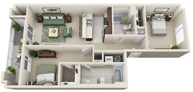 Floor plan Washington