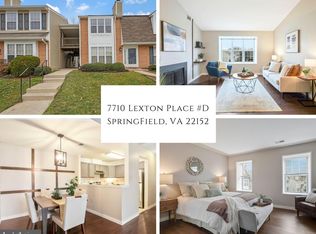 7710 Lexton Pl #D, Springfield, VA 22152