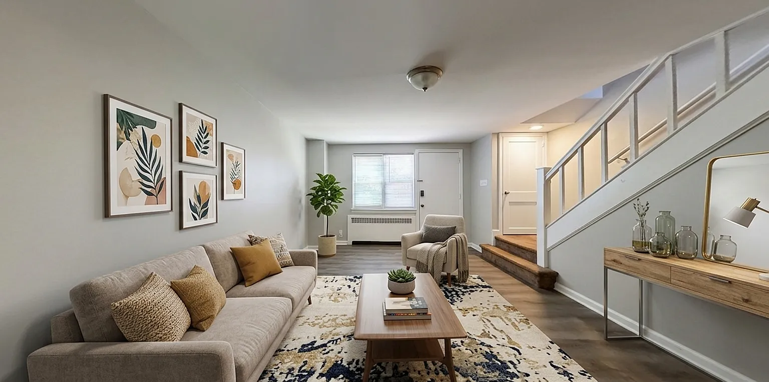 Gorgeously Remodeled 3 BR Townhome w/ Garage & Oil heat! in Upper Darby — Photo 2