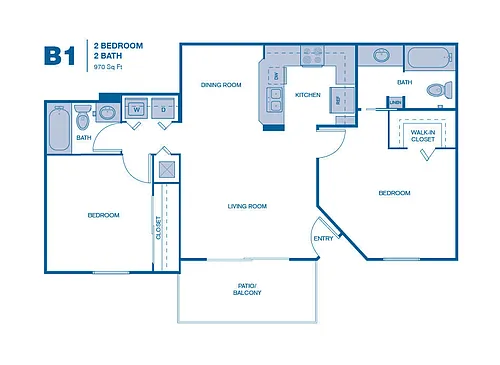 Floor plan B1