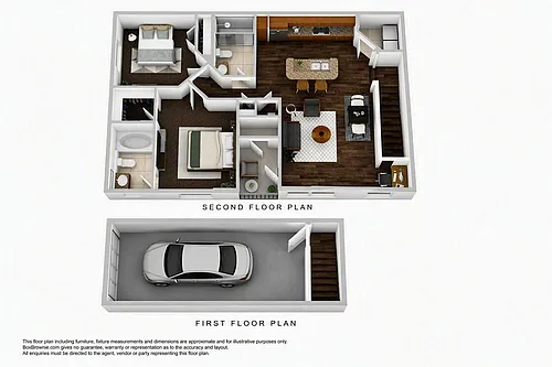 Floor plan Greenwich with Garage