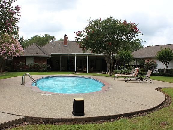 Pool view and patio view