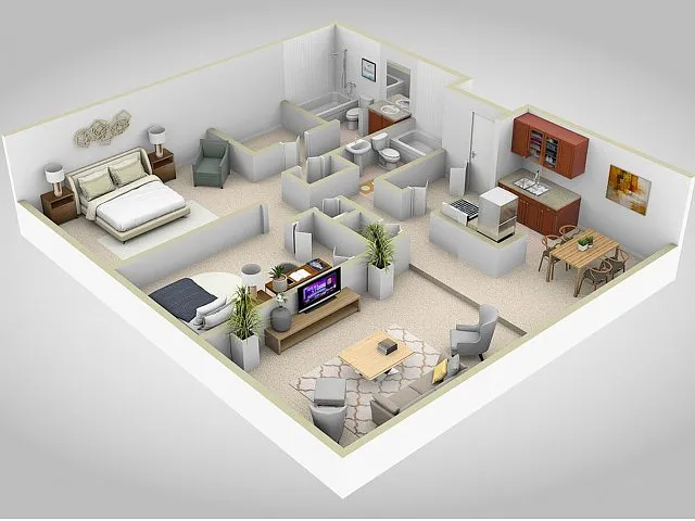 Floor plan B