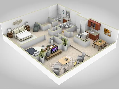 Floor plan B