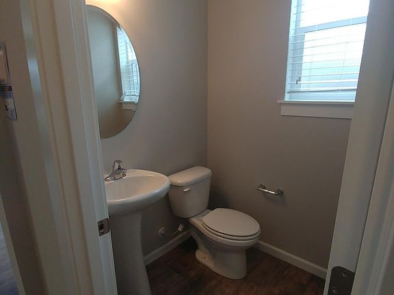 Half bathroom downstairs