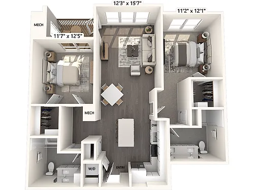 Floor plan BM11AF
