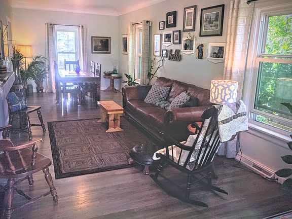 Open living and dining