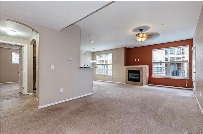 Living room front entry way