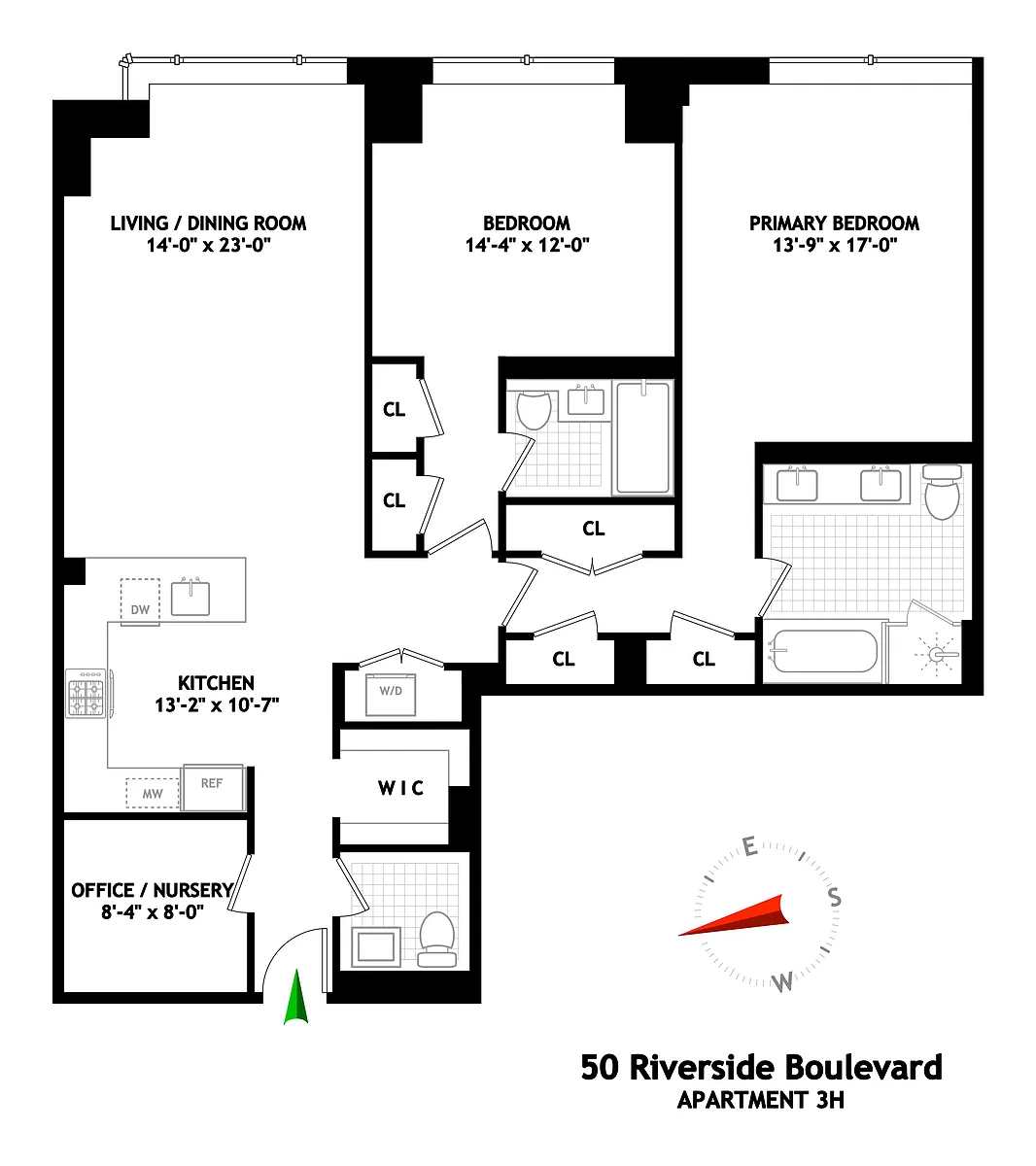 Building Photo - 50 Riverside Blvd #3H