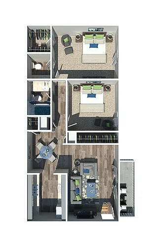 Floor plan 2X1