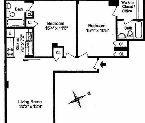 2nd image of 104 W 70th St APT 6D
