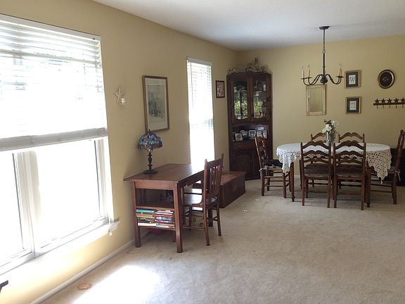 Front room and dining room