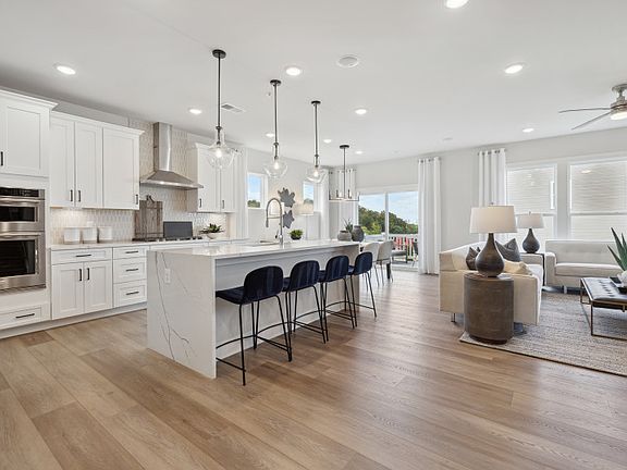 Open Concept Floor Plan Makes Entertaining Easy