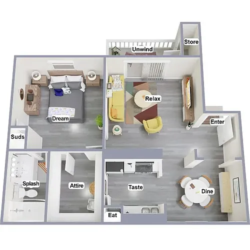 Floor plan The Hollywood