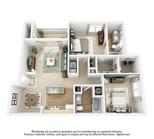 Floor plan Leda