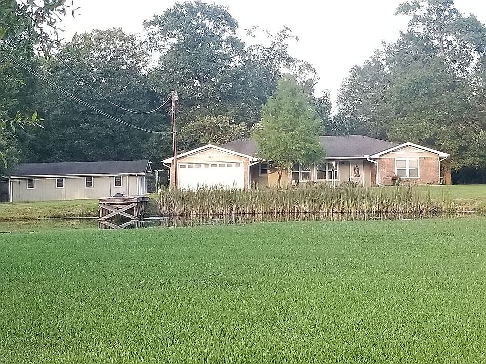 Front View; Long driveway 