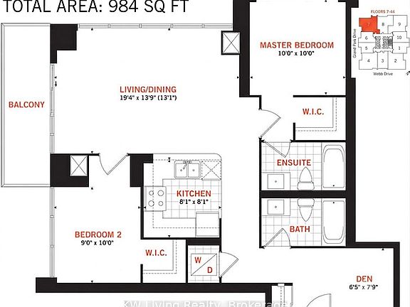 3rd image of 3975 Grand Park Dr #2807