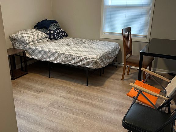 1st bedroom. Moved furniture around in December 2025. Everything in this photo are available for a roommate.