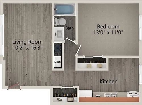Floor plan Oasis