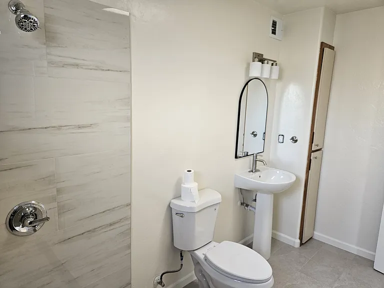 Master Bathroom with Cabinets