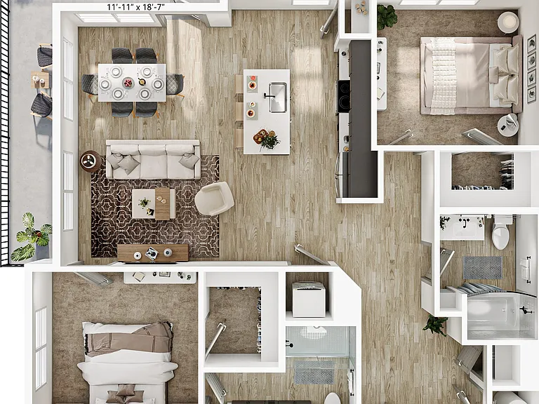 Populus Waterside Apartments — Photo 43