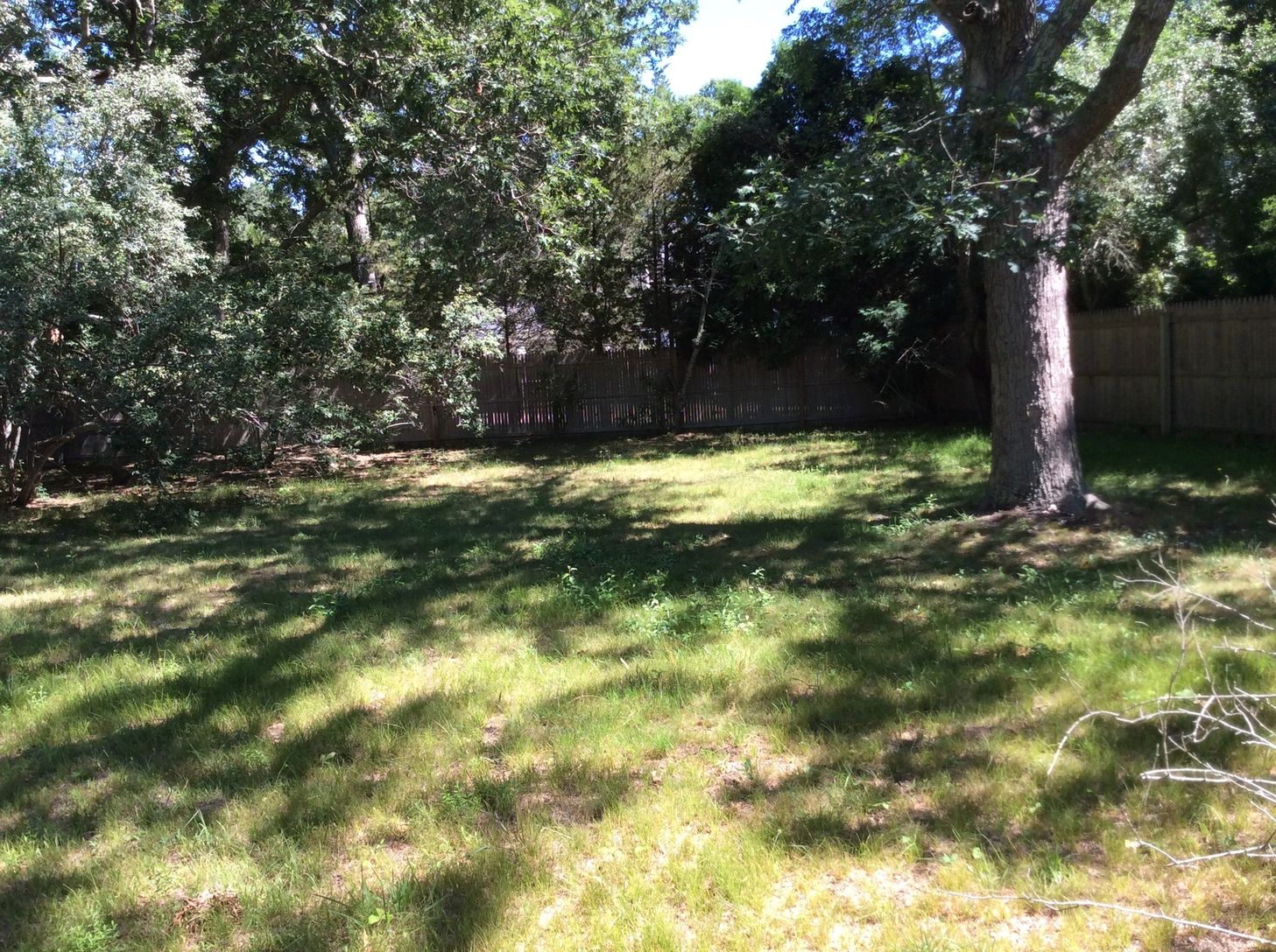  Huge private back yard 